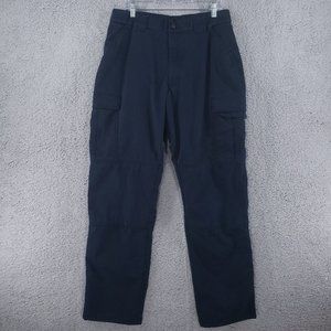 5.11 Tactical Double Knee Ripstop Cargo Pants Mens Large Dark Blue Uniform